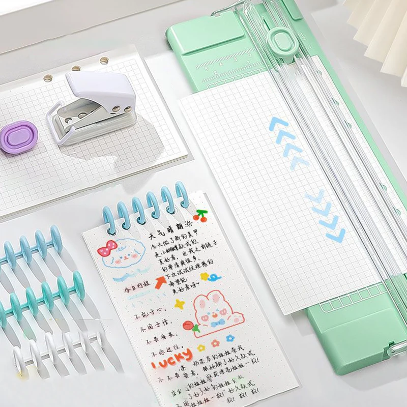 Lightweight Cutting Mat Machine A4 Bidirectional Cutting Paper Cutter With Pull-out Ruler For Photo Trimmers Scrapbook