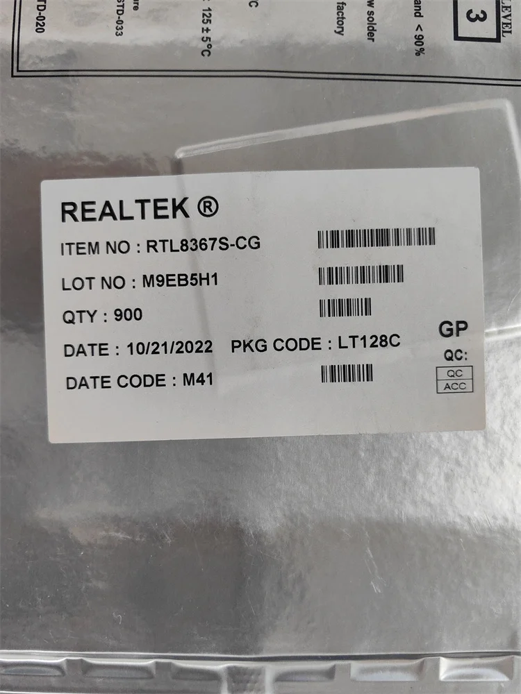 RTL8367S-CG Novo de alta qualidade