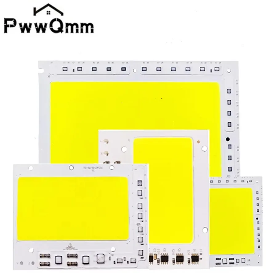 LED COB Chip 200W 100W 150W 220V 200-240V Smart IC No Need Driver LED Lamp for Flood Light Spotlight DIY Lighting Light Source