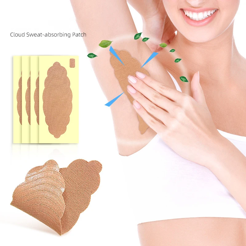 Almohadilla antisudor desechable para axilas, Parche de absorción fuerte, pegatina para axilas, 1 a 10 unidades
