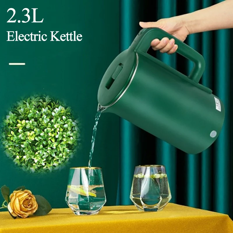 2,3 L Wasserkocher Haushalt Smart Thermische Wasserkocher Anti-verbrühungen Push-taste Wasserkocher Automatische Abschaltung Wasserkocher Geschenk