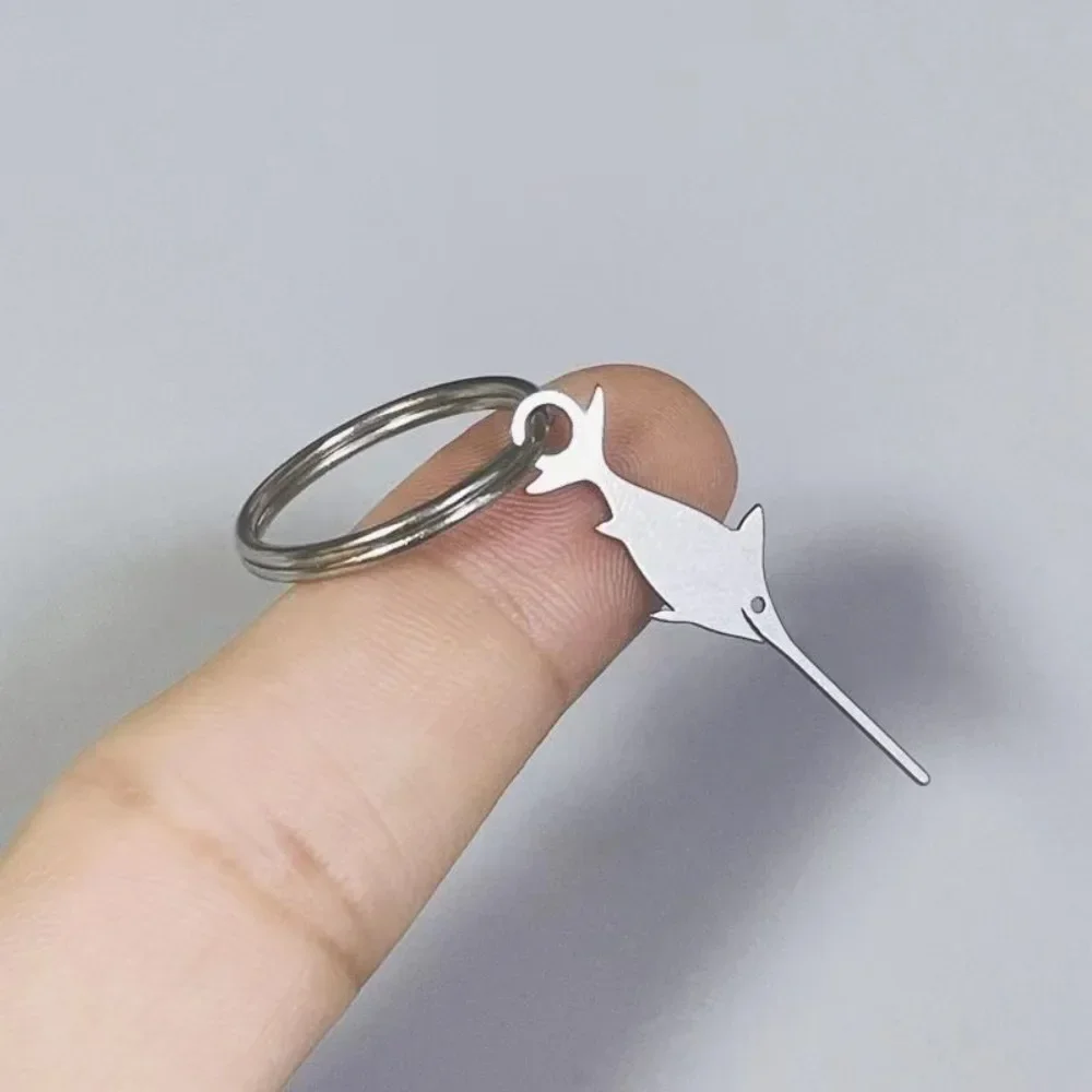 Swordfish Shape Stainless Steel Needle for Smartphone Sim Card Tray Removal Universal Card Ejector Pin for IPhone/Samsung/Huawei