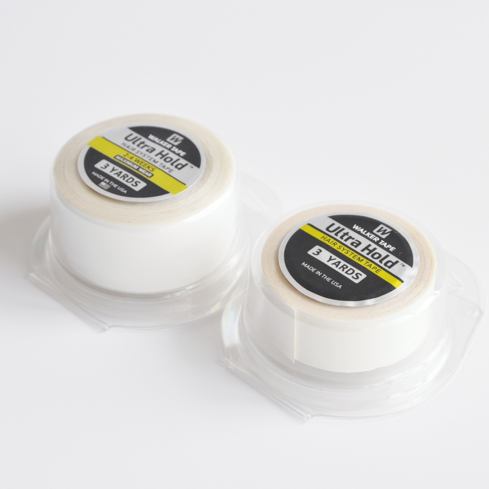 Cinta adhesiva de doble cara para peluca Ultra Hold de 3 yardas para extensión de cabello/tupé/cinta adhesiva para cabello de peluca de encaje