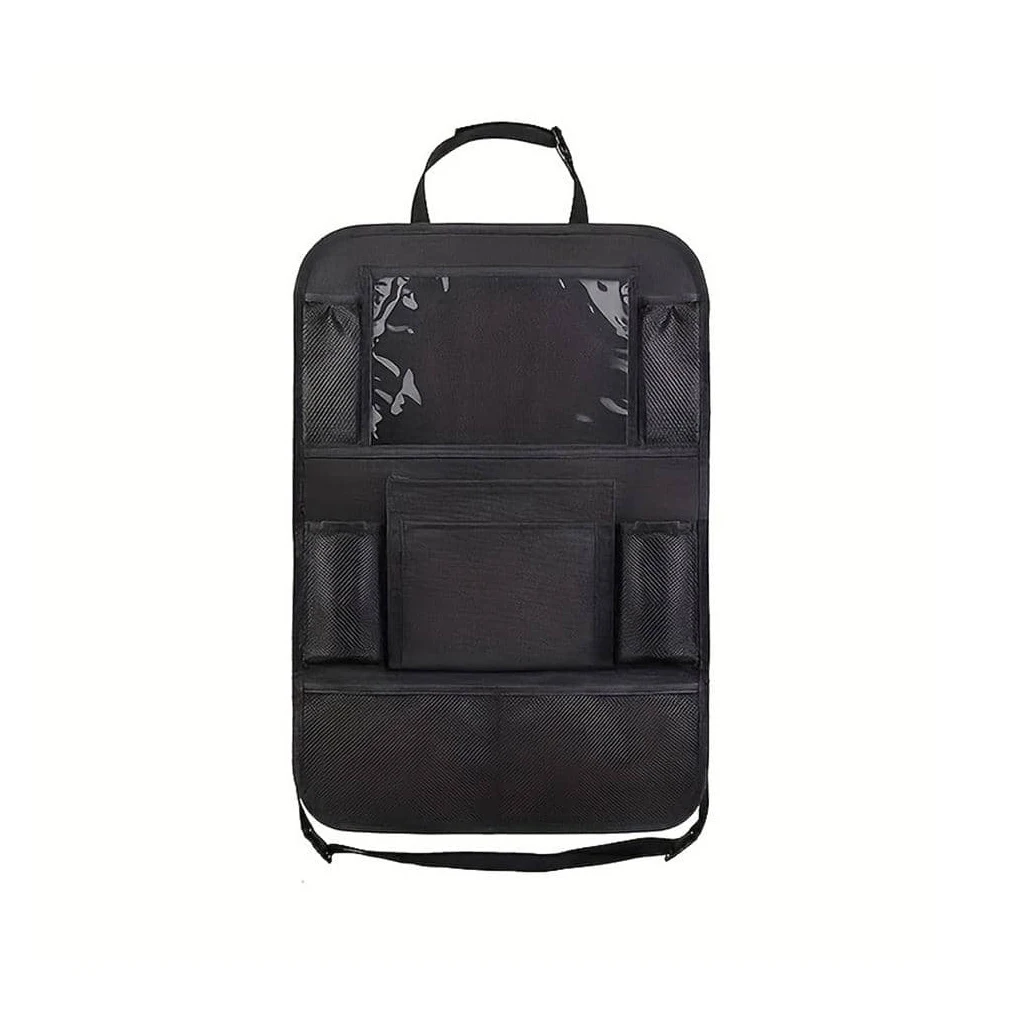 Multifunctionele autostoelorganizer Multifunctionele Oxford-stof Auto-achterkant Multi-pocket opbergtas met tablethouder Protecto