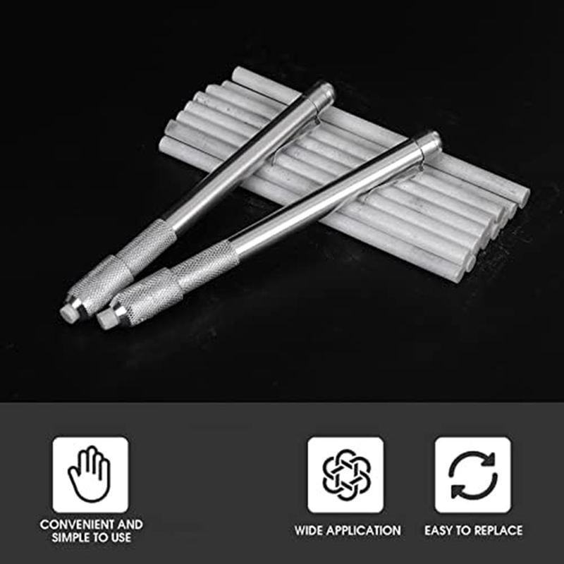 溶接ツール用の丸い研磨マーカー、アルミニウムおよび鋳鉄、リフィル、2パック、2パック