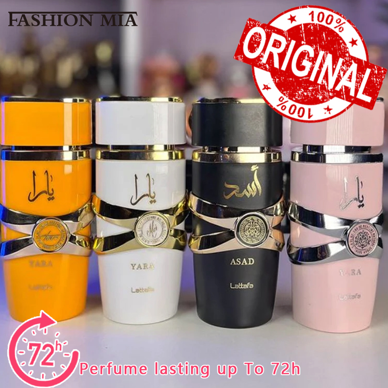 Perfume Original De 100ml/35ml para hombres, conjunto De regalo De fragancia De larga duración, caramelo Yara Moi Tous Asad para mujeres, Eau De Parfum Spay 3,4 Oz