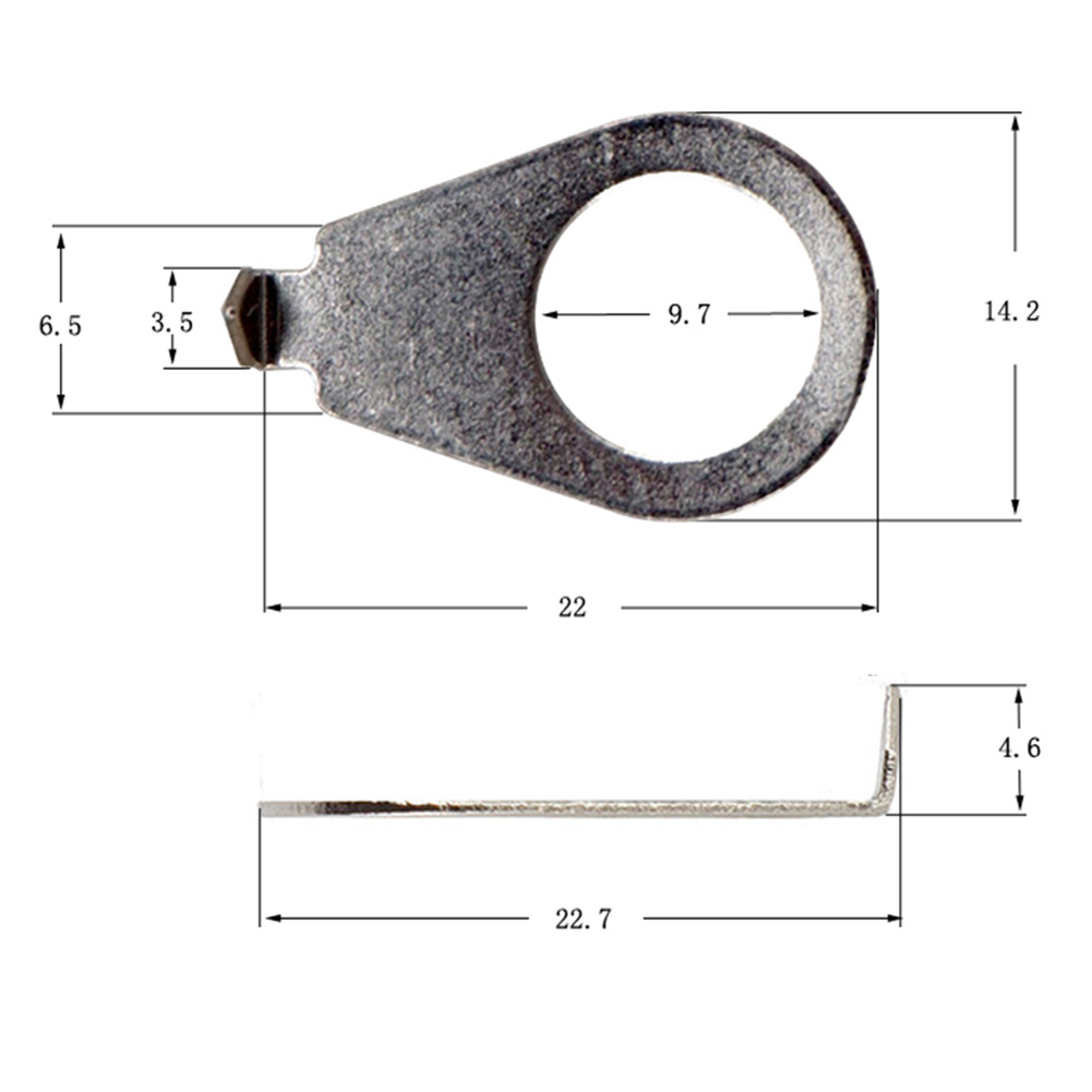 Guitar Knobs Plates Elevate Your Playing Experience With 4Pcs Metal Pointer Plate Washers For Gibson LP Guitars