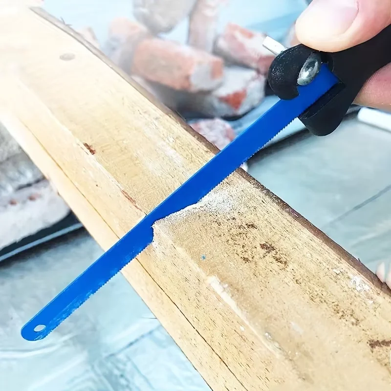 Kreative kleine Säge Kunststoffgriff Mini-Handsäge tragbare Säge PVC-Rohrsäge Holzbearbeitungssäge Gartenarbeit verstellbar