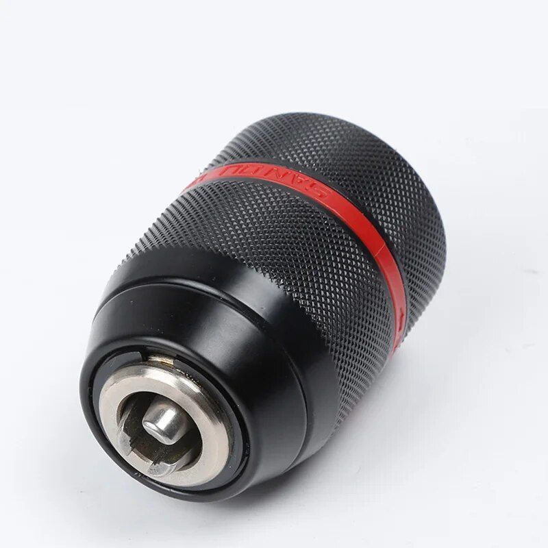 Portabrocas autoblocante de trinquete de Metal, abrazadera de taladro eléctrico manual, portabrocas de 13mm, llave de martillo eléctrico, cambio de taladro eléctrico Adap