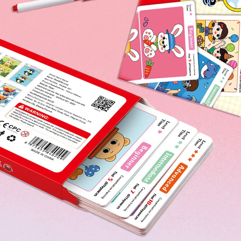 An educational fault finding game: reusable wiping paper for focus and attention training