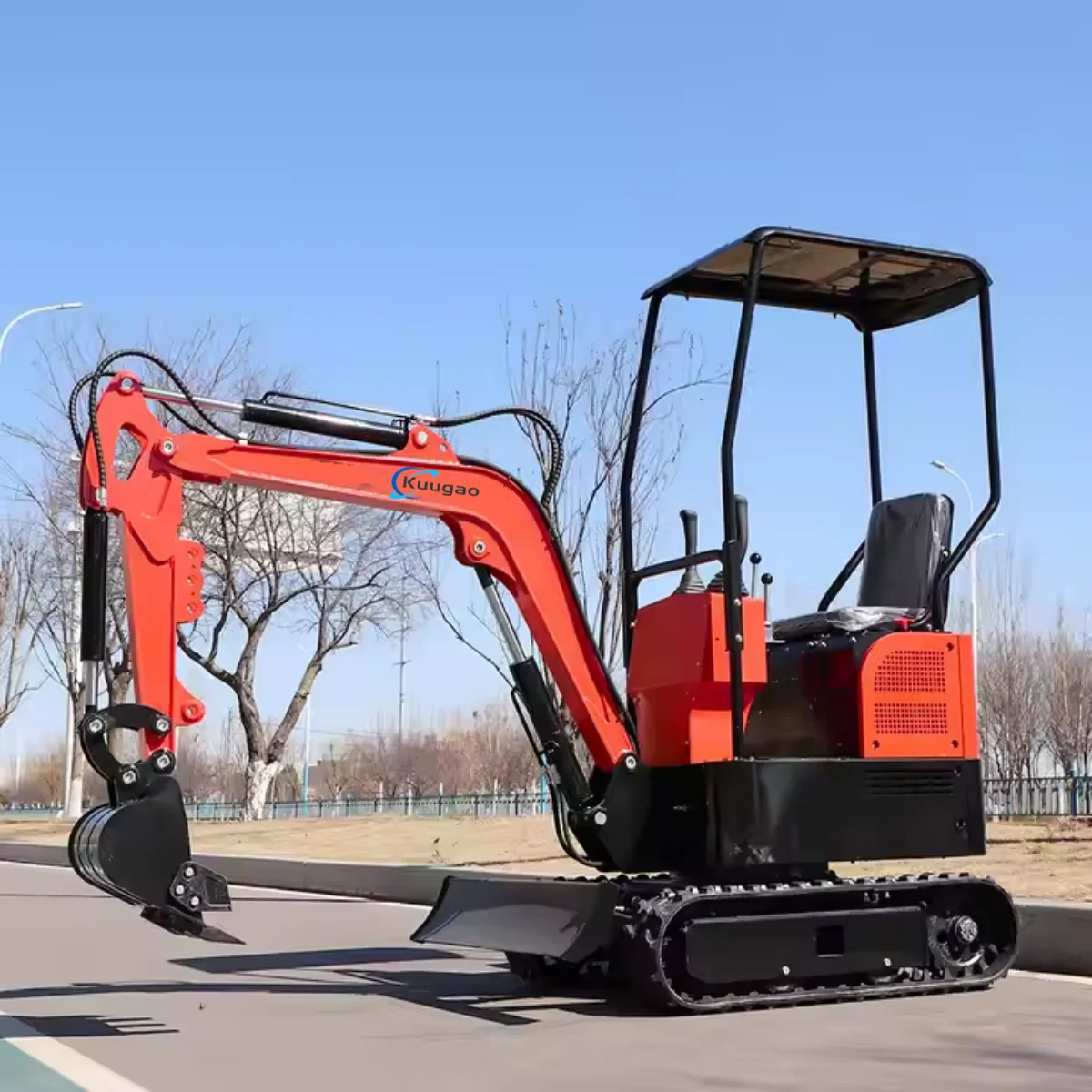 Mini excavadora minibagger de 1 tonelada Kubota 1 euro herramientas de jardinería excavadoras pequeñas excavadoras chinas minikoparka pequeña