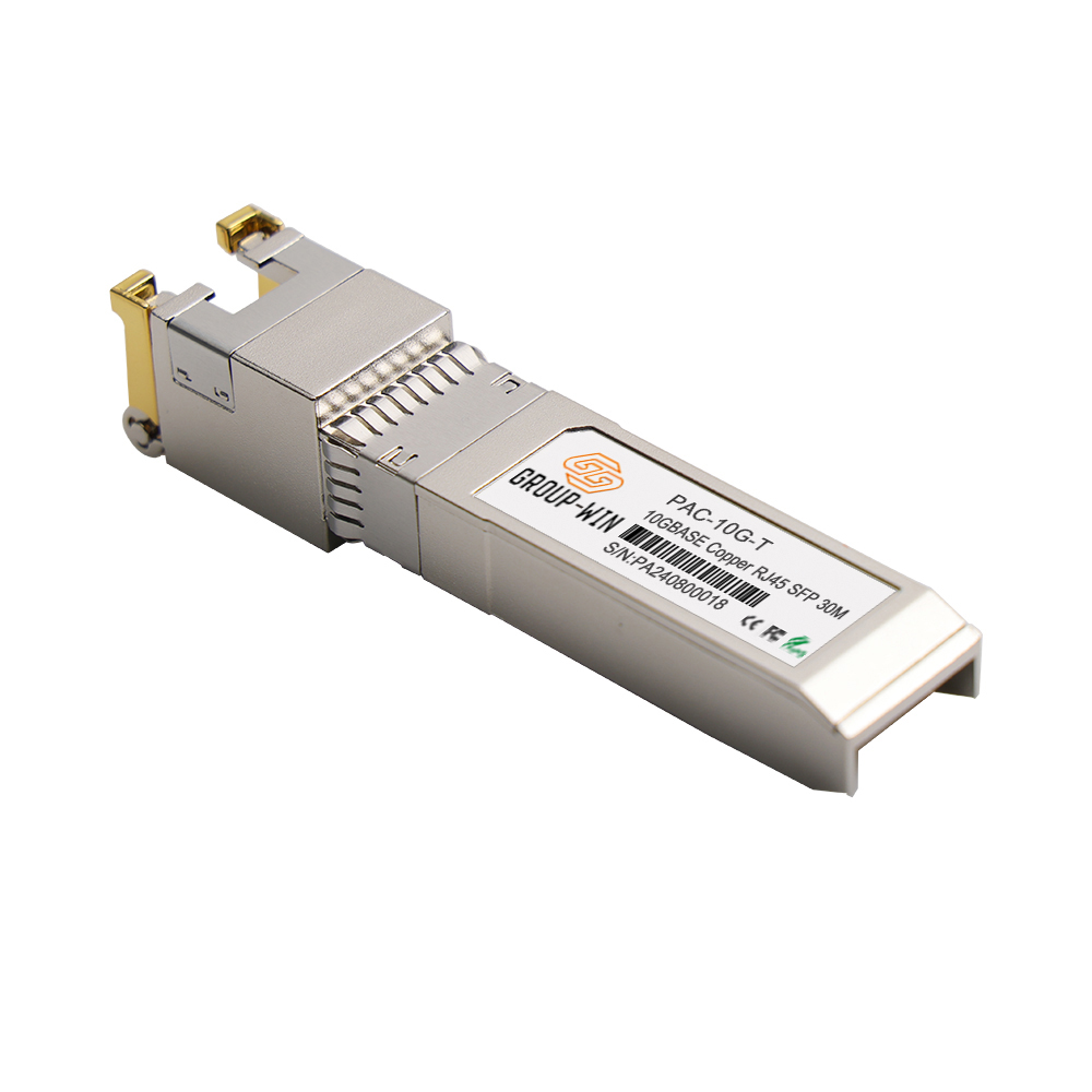 10G SFP + to RJ45, SFP +-T, 10GBase-T, 30M, 10G Copper SFP for Cisco Mikrotik, TP-Link, Zyxel/HORACO/Unifi Switch Copper Module
