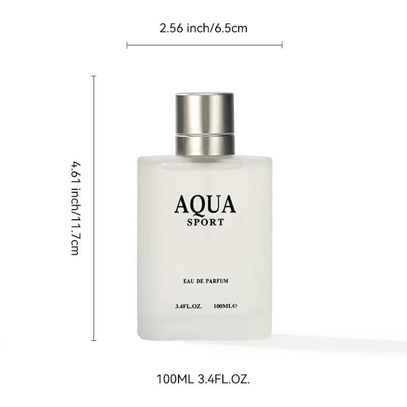 น้ำหอม3.4FL สำหรับผู้ชาย EDP 100มล. น้ำหอมกลิ่นน้ำทะเลน้ำหอมกลิ่นมะนาวน้ำหอม