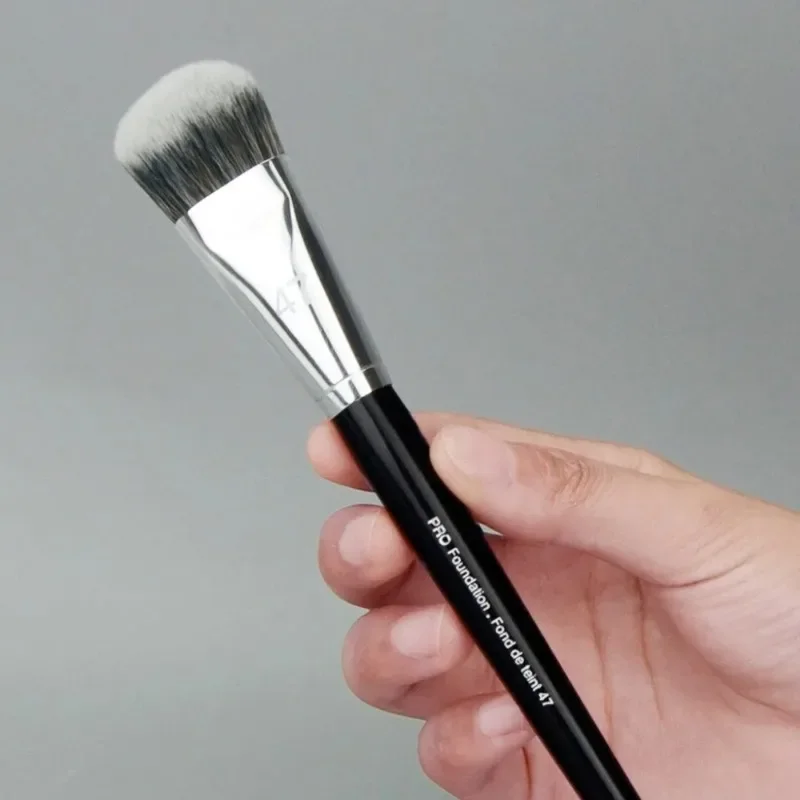 Brocha de base profesional para mujer, 47 cabezales de escoba, Base líquida, pinceles reparadores de sombra, Base facial, herramientas de maquillaje de belleza