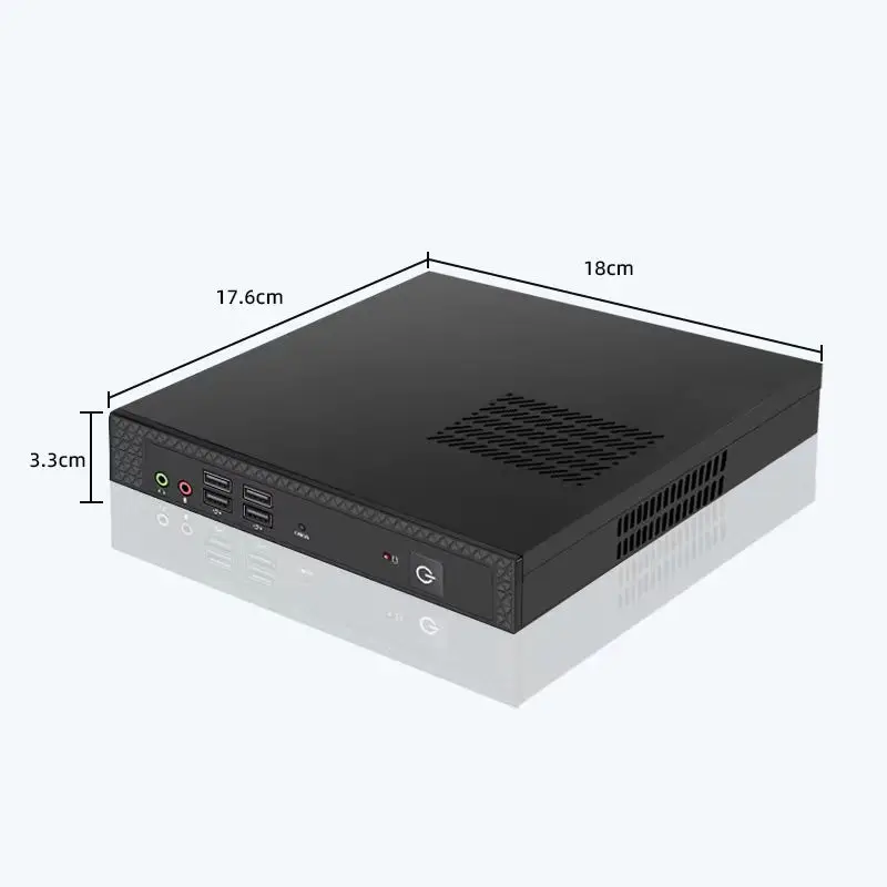 TexHoo-Mini PC com ventilador, Intel Core i3, i5, i7, HM65, Linux, Win7, Win10, Wi-Fi, Bluetooth, pessoal, escritório, negócio, atacado