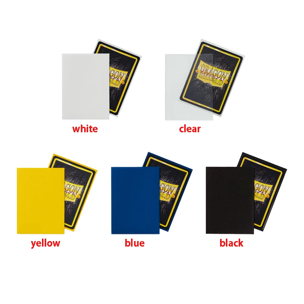 100 unids/caja 66*91cm fundas para tarjetas mate Dragon Shield tarjetas cubierta Protector de tarjetas para tarjetas PTCG/Star