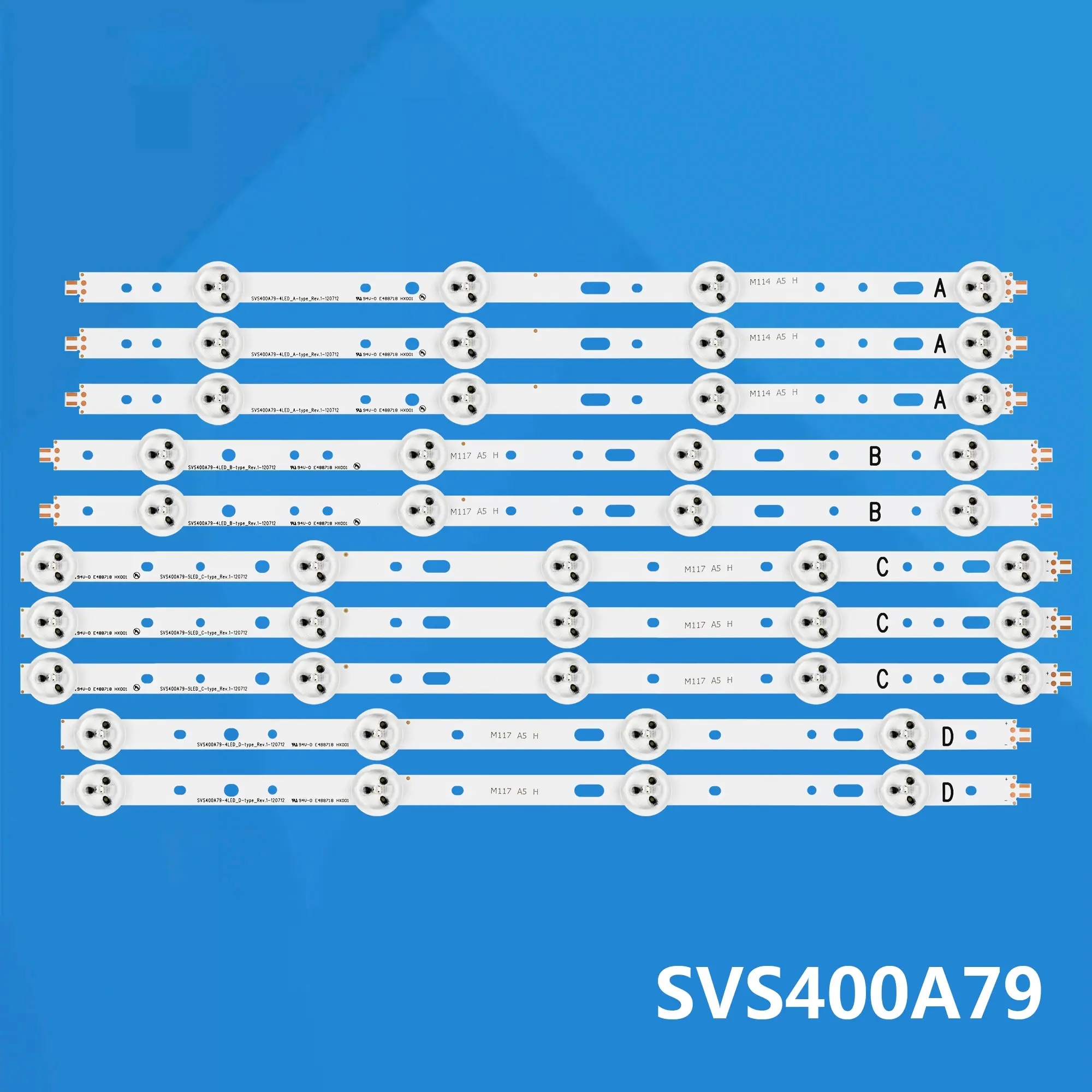 Taśma LED do 40d1333b 40L1333B 40PFL3208T LTA400HM23 SVS400A73 SVS400A79 ABCD 40VLE4324BF 40VLE4322BF 40VLE5322BG 40VLE5324BG