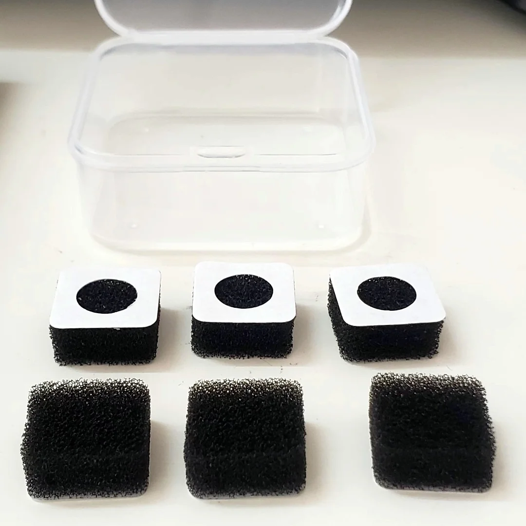 6Pcs Mic Windscreen For Insta360 X4 X5 Noise Reduction Sponge Muffler Windshield For Insta 360 X3 X2 Camera Accessories