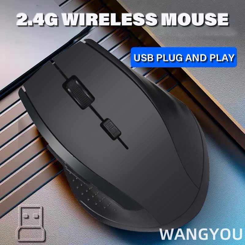 Mysz bezprzewodowa 2.4G USB Silent Mouse Regulowane DPI Odpowiednia dla Androida Windows Tablet Laptop Komputer stacjonarny Uniwersalny