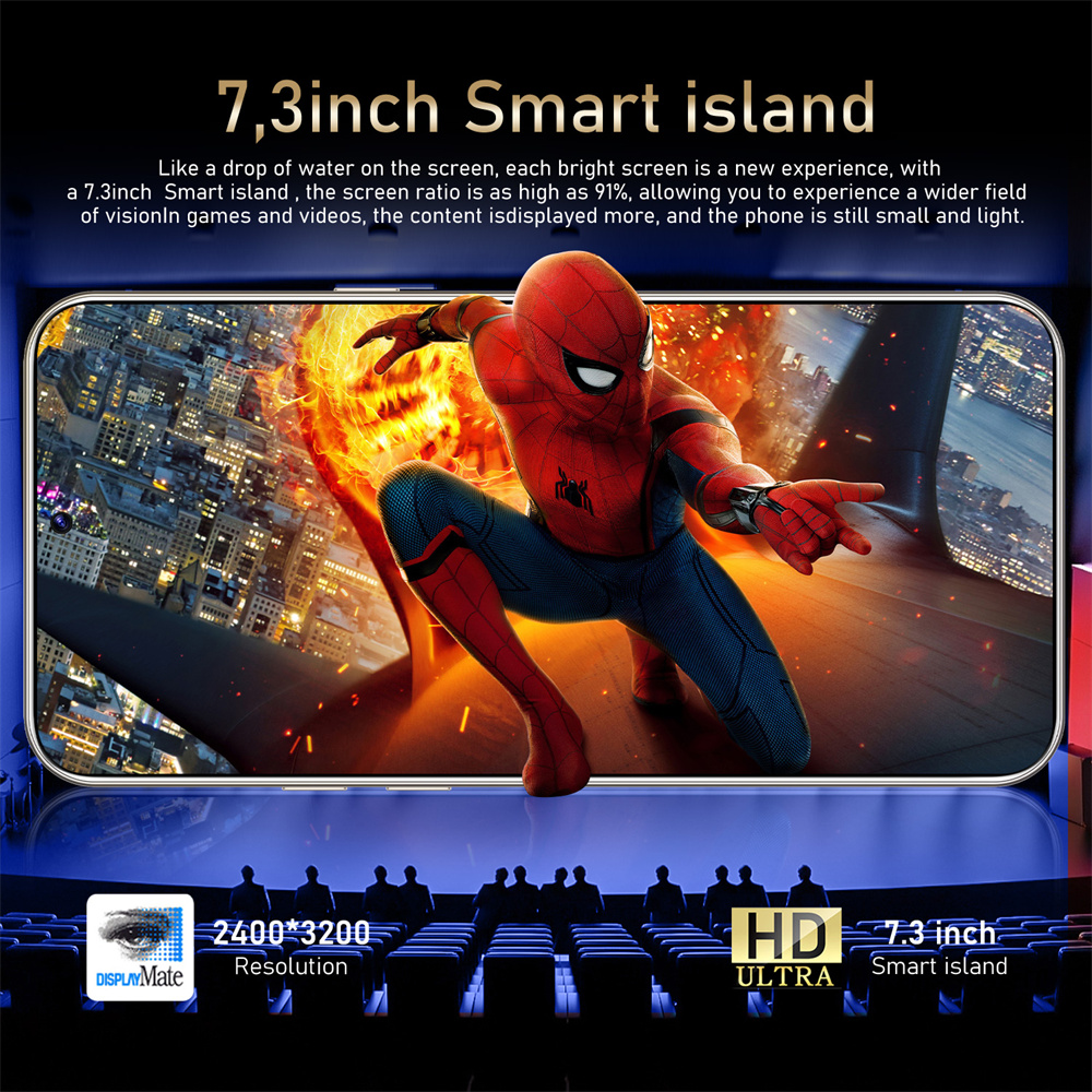 2026 Original Smartphone 5G for S26 Ultra 7.3HD Cell Phone Android 14 72MP+108MP 22G+2TB 7800mAh Unlocked Mobile Phones Dual Sim