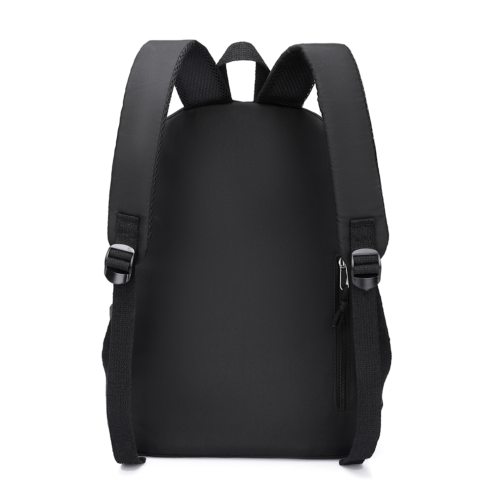 A stylish travel backpack with ample capacity, lightweight nylon fabric and versatile multiple pockets for school and commuting.