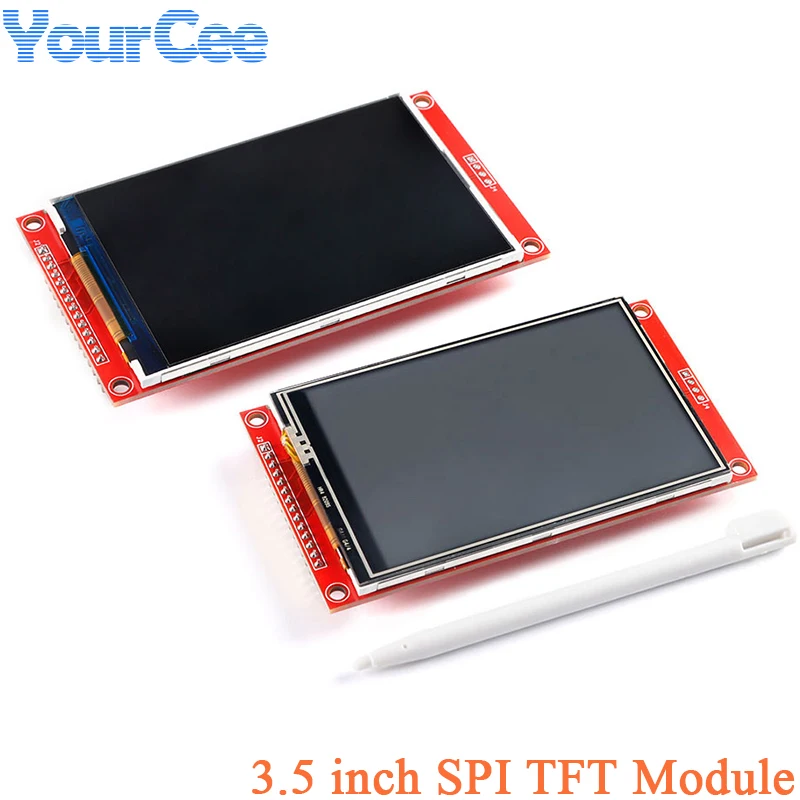 3.5 "Màn Hình LCD 3.5 Inch TFT Màn Hình Hiển Thị Màn Hình Cảm Ứng ILI9488 Lái Xe 320X480 SPI Cổng Giao Tiếp Nối Tiếp STM32 C51 320*480 Cho Arduino