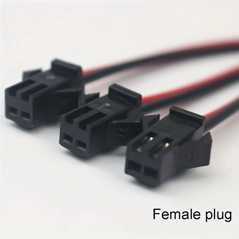 10 pares de conector de cable de Terminal macho a hembra, línea de Terminal SM, lámpara de techo LED empotrada
