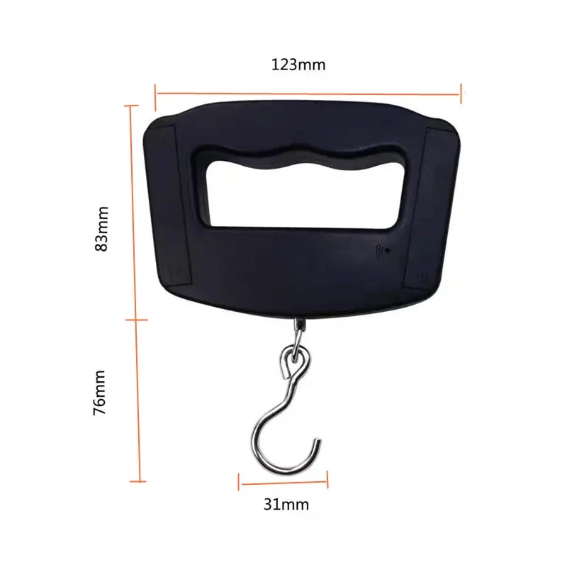 Báscula Digital para equipaje de 50kg/10g, Maleta portátil electrónica, pesa de viaje con retroiluminación, báscula electrónica para colgar en viajes