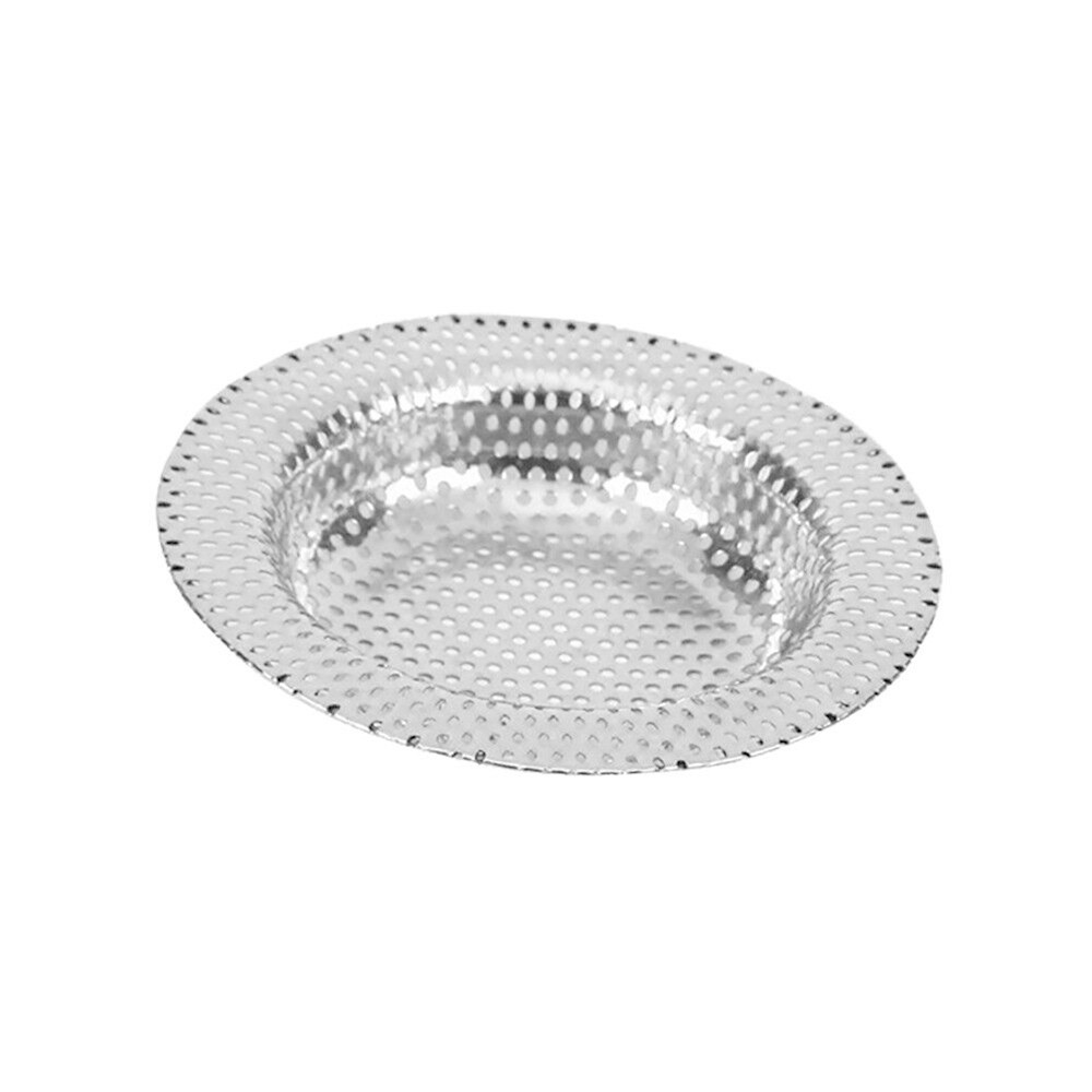 Kitchen Sink Filter Stainless Steel Mesh Sink Strainer Filter Bathroom Sink Strainer Drain Hole Filter Trap Waste Screen Mesh