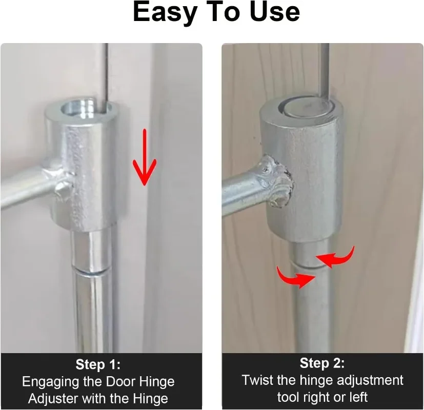 Double Head Hinge Gaps Adjusting Wrench Door Hinge Repair Spanner Labor-Saving Wrenches for Home Hinge Gaps Repair Hand Tools