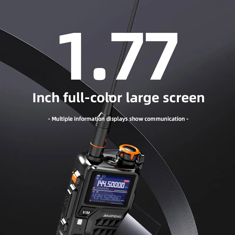 Baofeng uv k5 plus 10w walkie talkie air band drahtlose kopie frequenz mit großer reichweite funkgerät typ-c uv 5r uv k5 pro uv k5 plus
