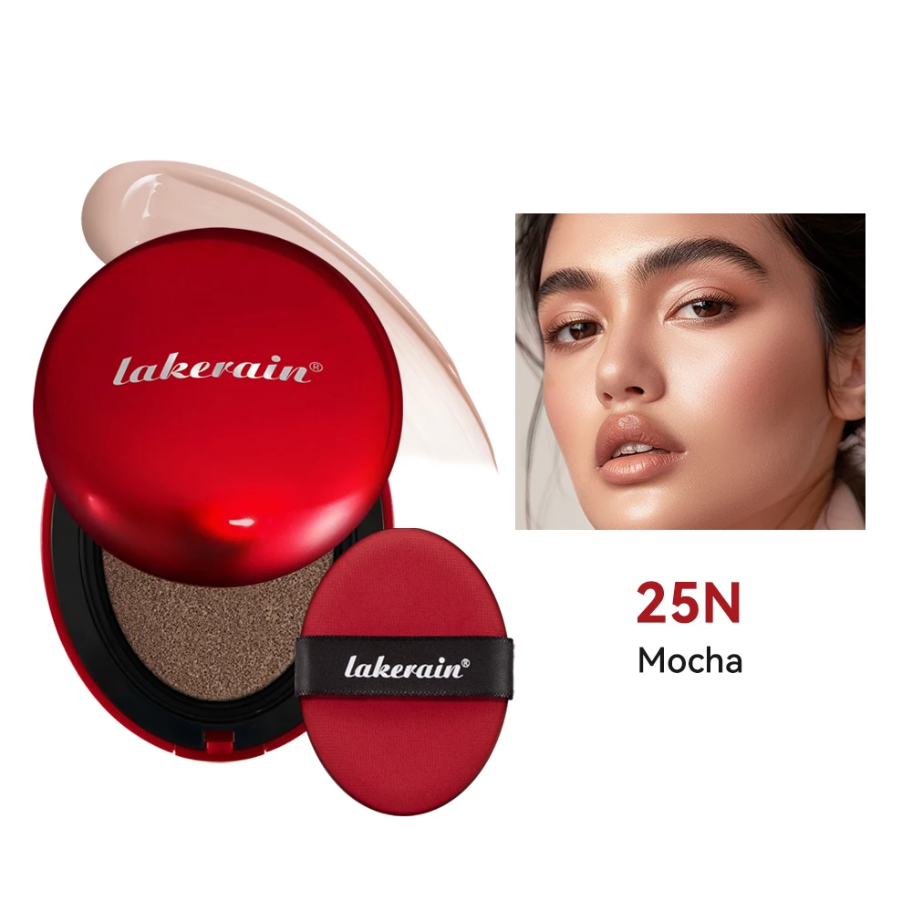 ครีมกันแดด Cushion Foundation Fit Cushion Foundation Full Coverage กันน้ําคอนซีลเลอร์ติดทนนานแต่งหน้าติดทนนาน