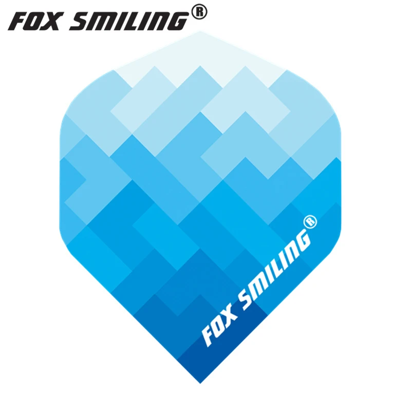 Fox Smiling 30 Uds dardos vuelos PET accesorios de dardos profesionales Dardos hojas de plumas juegos de dardos