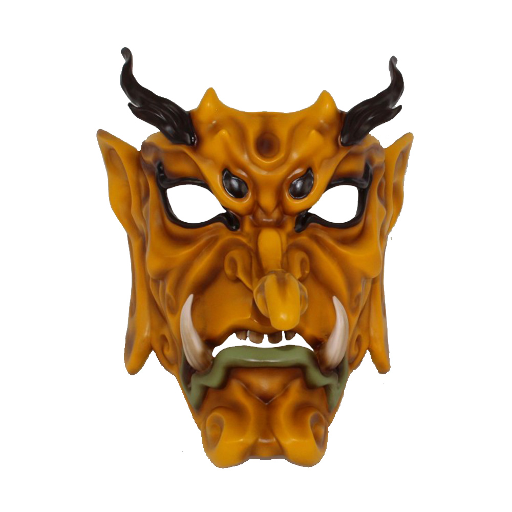 Anime Kirigakure Desain Tengu Merah Masker untuk Rumah Kantor Bar Dekorasi Masquerade Cosplay Pesta Hidup Boradcast Halloween Masker