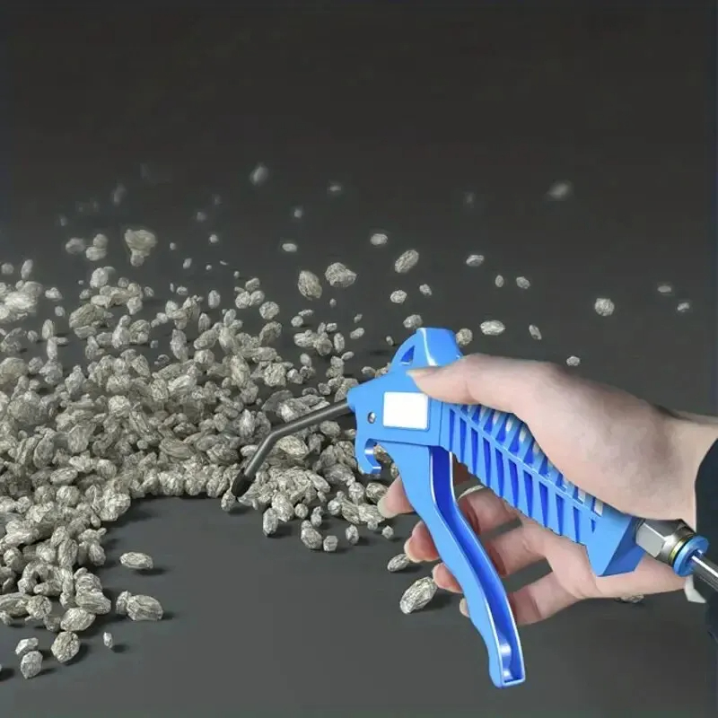 High Pressure Dust Blowing Gun Pneumatic Hardware Tool Dust Removal Gun Blowing Air Soot Air Pump Extended Nozzles