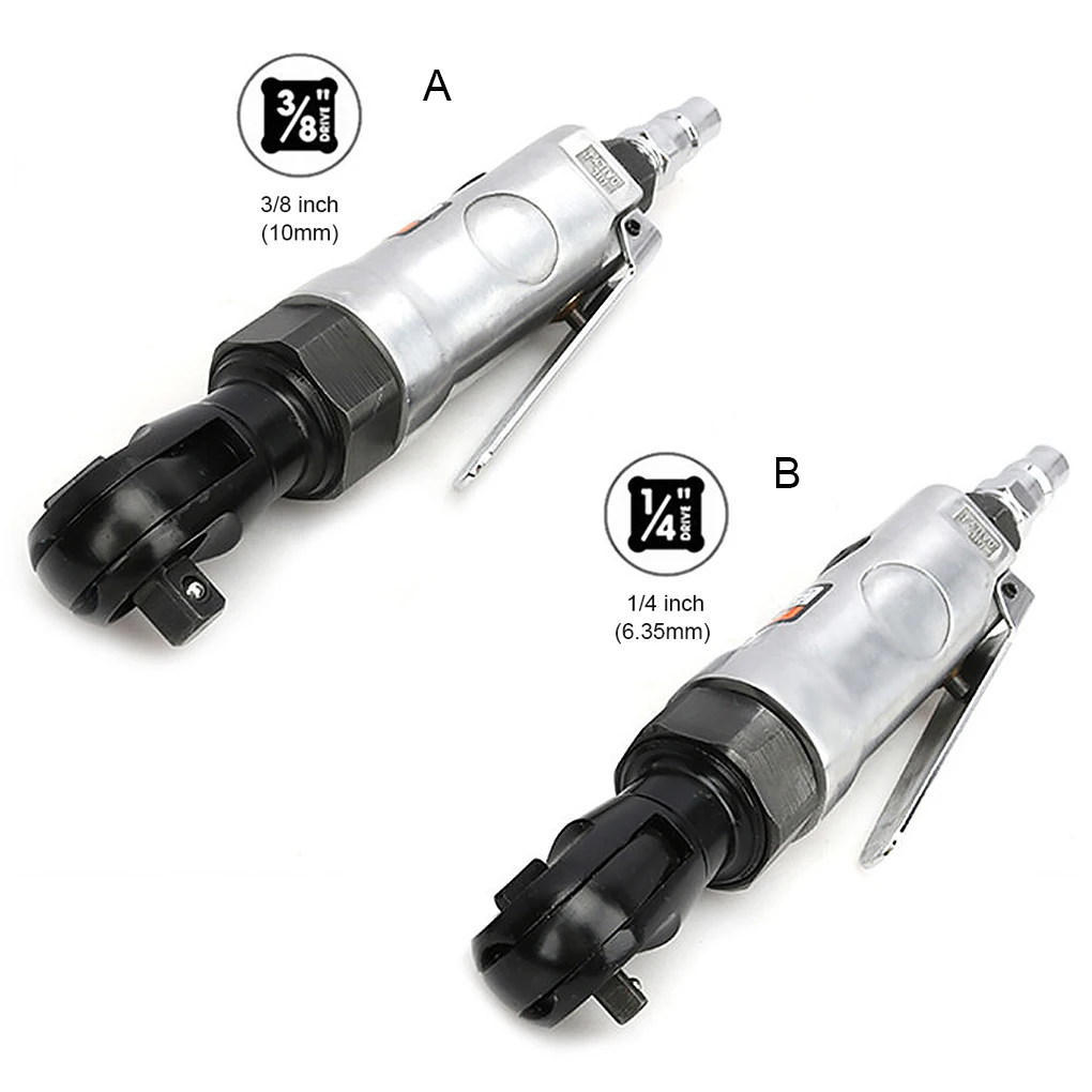 Máquina mecánica multifuncional, herramienta para vehículo, 20N, 265rpm, llave de trinquete neumática de aire, llave dinamométrica, cabeza cuadrada 1/4 3/8