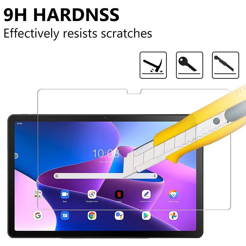 レノボタブ M10 第 3 世代 2022 強化ガラススクリーンプロテクター第 3 世代 10.1 インチタブレットプルーフ保護フィルム TB-328XU TB-328FU