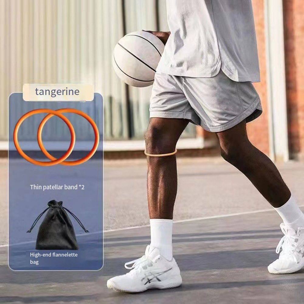 Fine Patella Belt Basketball Knee Force Belt Patella Knee Joint Rope Ring Rubber Band Sports Knee Pad Elastic Fixed Protection