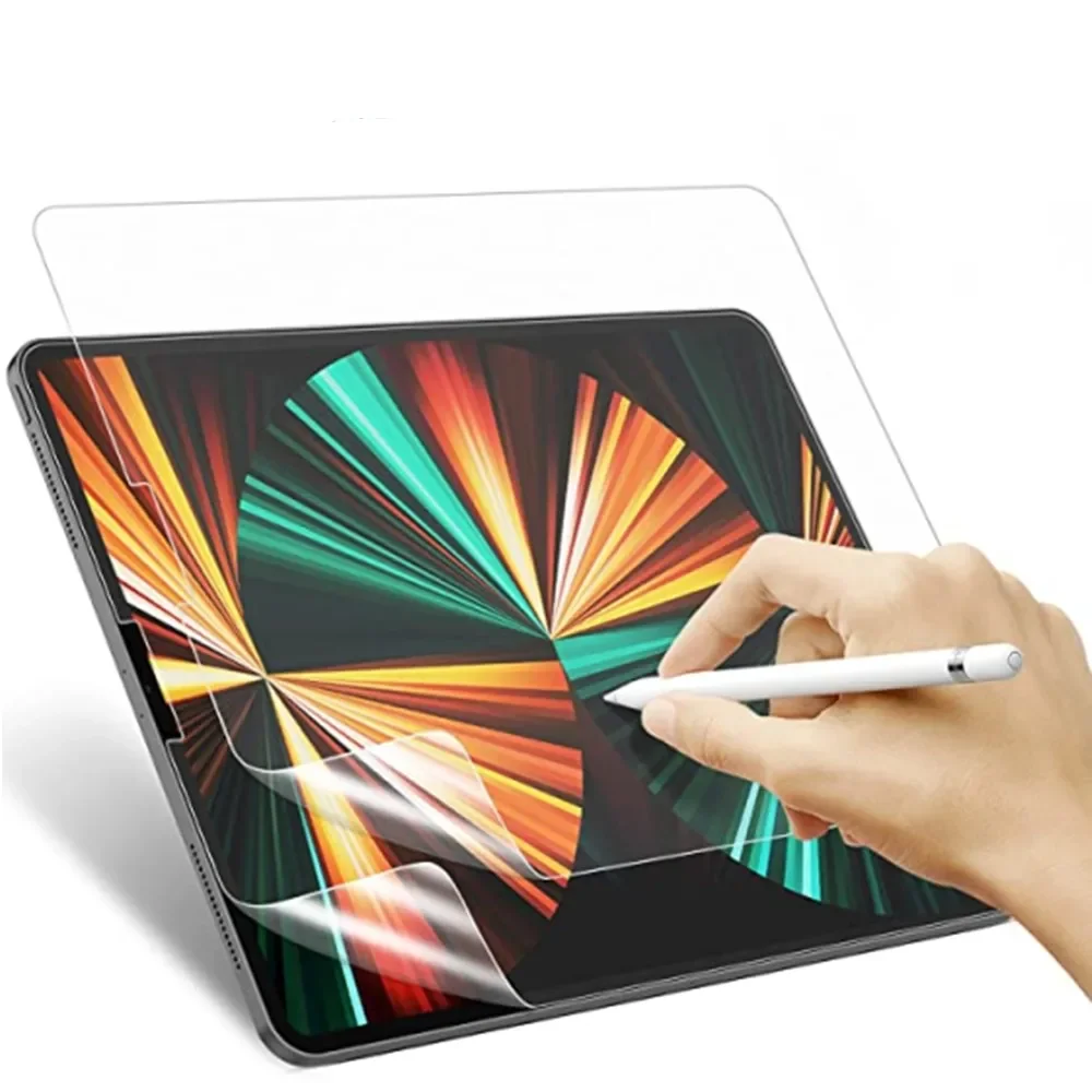 Giấy Cảm Thấy Màn Hình Bảo Vệ Mờ Thú Cưng Tranh Viết Cho iPad Pro 11 12.9in Không Khí 3 4 5 7th 8th 9th 10th Gen 9.7 10.2 10.9