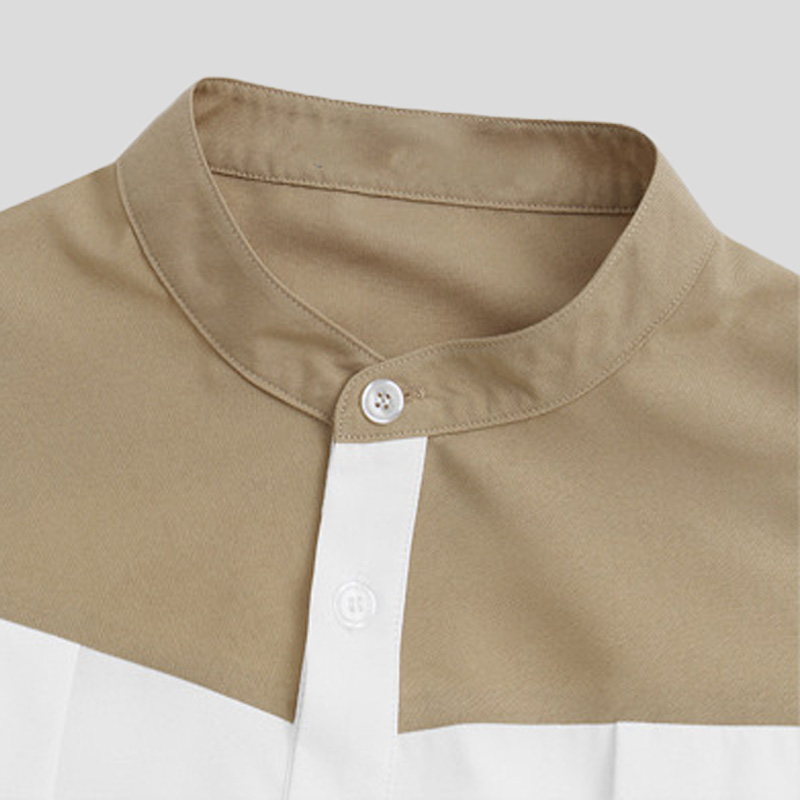 Bata musulmana para hombre, ropa larga árabe de Oriente Medio, color a juego