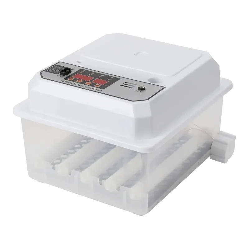 Incubadora de 16 ovos com gaveta tipo mini incubadora de ovos com reabastecimento automático de cama de água iônica e controle de temperatura