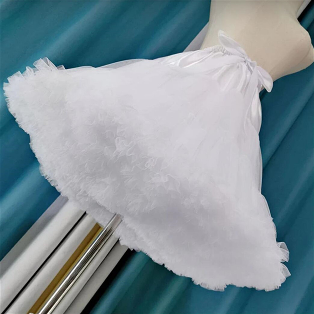Neuankömmling Petticoats Hochzeit Braut Krinoline Dame Mädchen Unterrock für Party weiß schwarz Ballett Tanzrock Tutu Braut rock