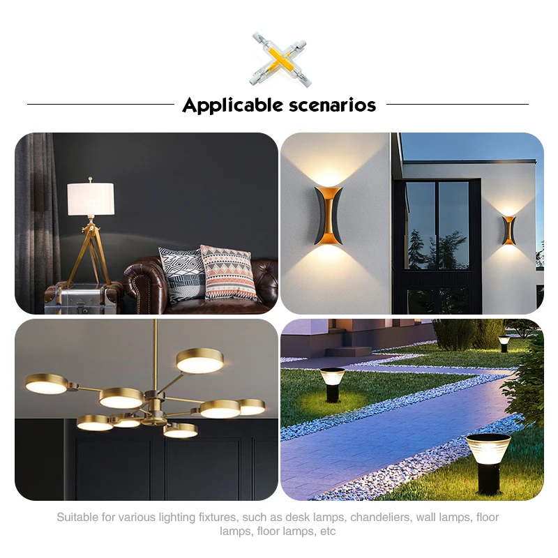 High Power 5W 10W 20W LED R7s COB Glass Tube 118mm J118 78mm J78 Cob Light Bulb AC 110V 220V 240V Lampadas Replace Halogen Lamp