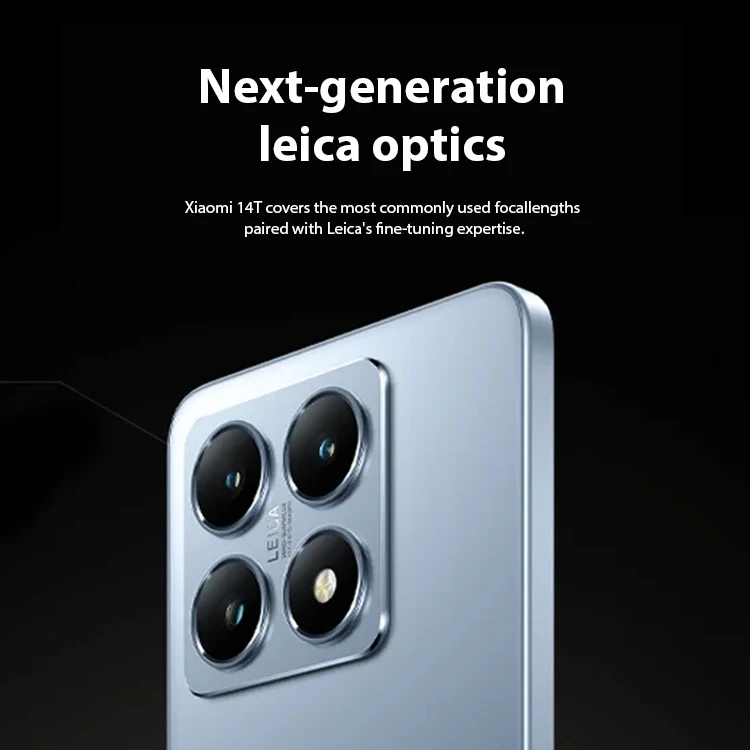 Xiaomi-Téléphone portable 14T 5G, 12 Go, 256 Go, 12 Go, 512 Go, Noir, Gris, Bleu, Vert