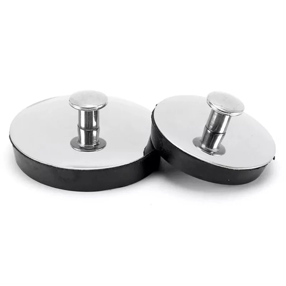 1pcs Universal Bathroom Washbasin Stainless Steel Sink Plug Bathtub Drain Stopper For 33-35mm 43-44mm 54-55mm Sink Plug