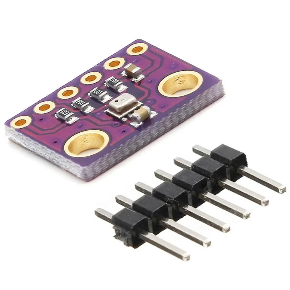 5pcs BME280 3.3V 5V Atmospheric Pressure Sensor GY-BME280-3.3 Temperature Humidity Sensor Module for Arduino