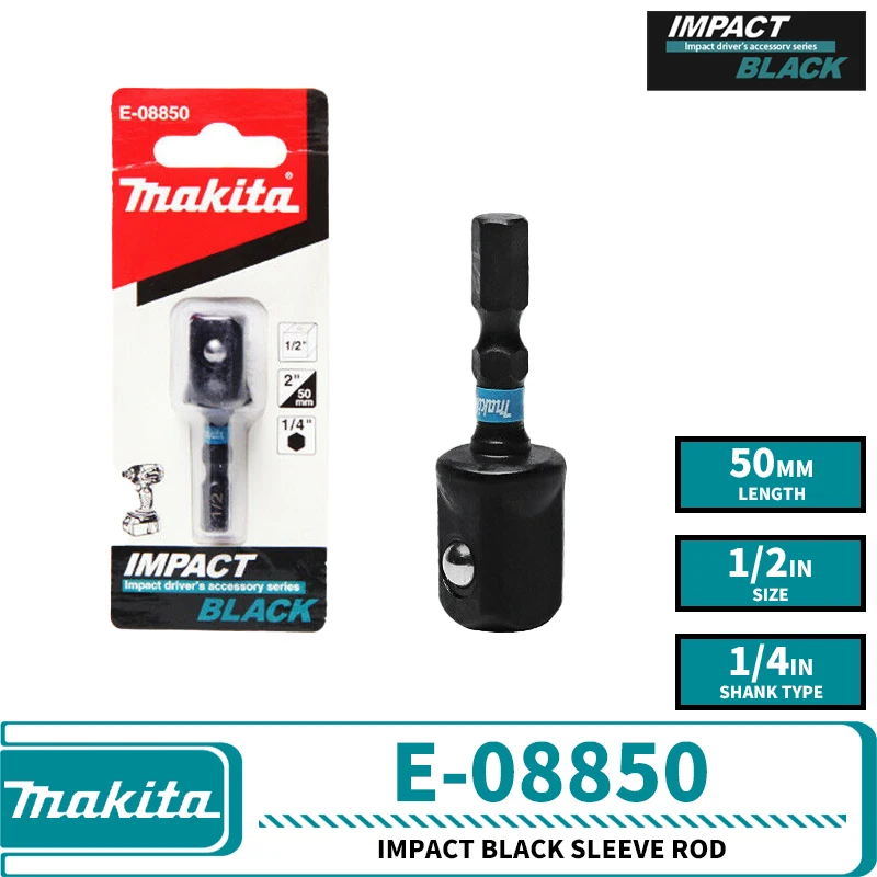 Makita impacto preto chave de fenda broca conjunto de condução ferramenta elétrica driver broca acessórios peças & acessórios da ferramenta elétrica