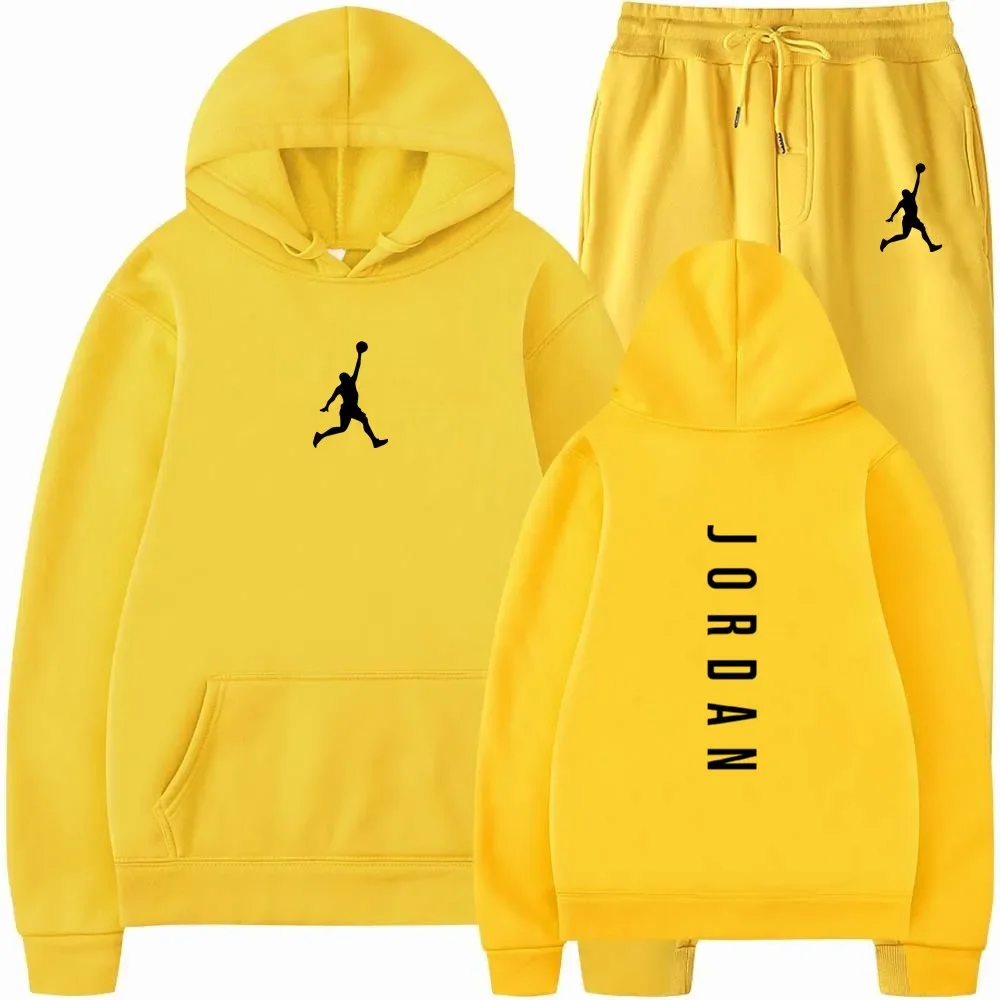 Moda masculina moletom com capuz para homem terno masculino outono 2025 feminino homem define agasalho feminino moletom com capuz + moletom
