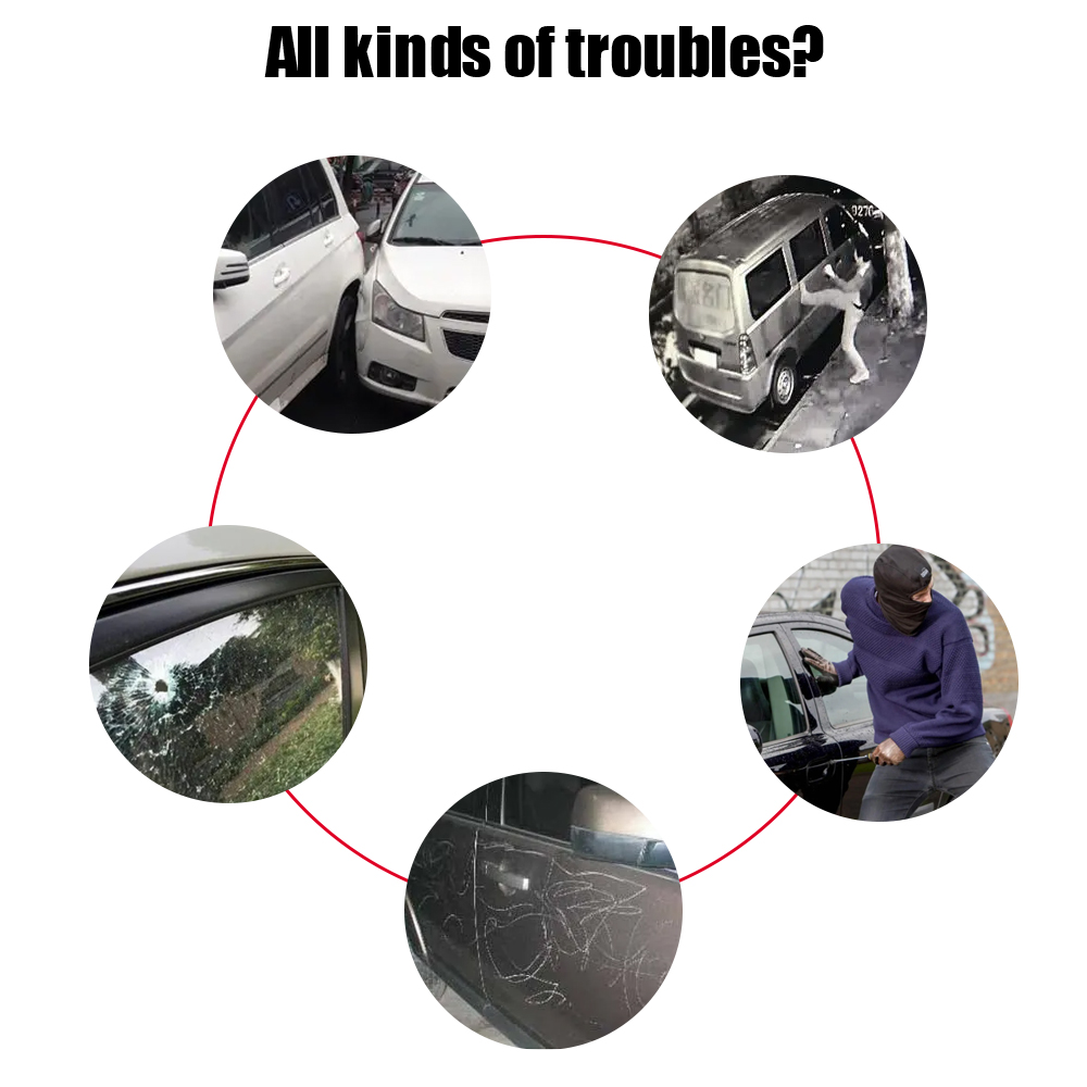 12V M8115 Car Alarm System Vehicle Burglar Security Protection Remote Control Smart Controller Dirt Bike Motorcycle Electronics