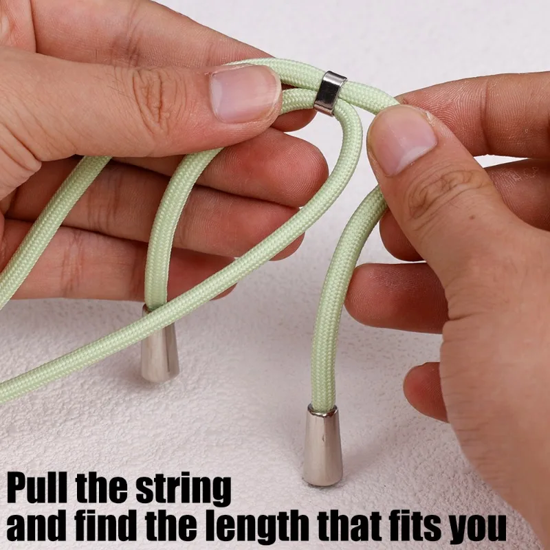 Cell Phone Lanyard Crossbody Adjustable Neck Strap for Around The Hand with Clear Tether Tab for Most Full Coverage Phones Case